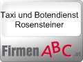 Logo Taxi und Botendienst Rosensteiner