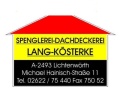 Logo Lang Gesellschaft m.b.H.  Spenglerei-Dachdeckerei