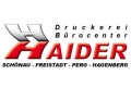 Logo Druckerei Haider in 4274  Sch�nau im M�hlkreis