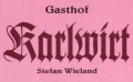 Logo Gasthof Karlwirt  Inh. Stefan Wieland
