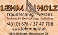 Logo LEHM & HOLZ Trauntschnig Franz