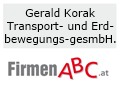 Logo Gerald Korak  Transport- und Erdbewegungs-gesellschaft m.b.H.