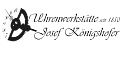 Logo Josef K�nigshofer  Uhrenwerkst�tte seit 1850