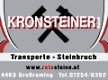 Logo: Kronsteiner GmbH  Transporte und Steinbruch