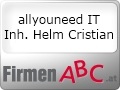 Logo allyouneed IT  Inh. Helm Christian