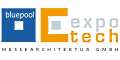 Logo bluepool expotech  Messearchitektur GmbH