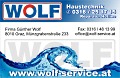 Logo Wolf Sanit�r-Heizung-Service