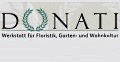 Logo DONATI  Werkstatt f�r Floristik, Garten- und Wohnkultur