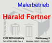 Logo Fertner Harald in 3150  G�blasbruck