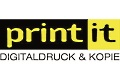 Logo Print-it Digitaldruck & Kopie  Ing. G�nther Heinzle