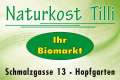 Logo Naturkost Tilli  Ihr BIO Markt