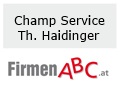 Logo Champ Service  Haidinger Thomas