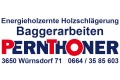 Logo Peter Pernthoner  Baggerarbeiten - Energieholzernte