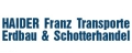 Logo Haider Franz  Erdbau - Transporte