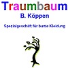 Logo Traumbaum B. K�ppen  Spezialgesch�ft f�r bunte Kleidung