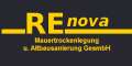 Logo REnova GmbH  Mauertrockenlegung - Altbausanierung