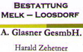 Logo A. Glasner GesmbH  Bestattung Melk