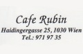 Logo Cafe Rubin  Weltz Helmut
