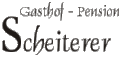 Logo Gasthof - Pension  Scheiterer Herbert
