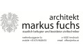 Logo Architekt  Dipl. Ing. Markus Fuchs