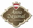 Logo Alpendorf Anno Dazumal  Exklusive Almh�tten und Chalets  Stefan Dengg
