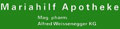 Logo Apotheke Mariahilf  Mag. pharm. Alfred Wei�enegger KG