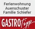 Logo Ferienwohnung Auenschuster  Familie Schiefer