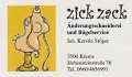 Logo Zick Zack  �nderungsschneiderei & B�gelservice