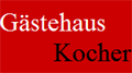 Logo G�stehaus Kocher  Fr�hst�ckspension