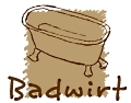 Logo Badwirt  Inh. Wolfgang Schieszl