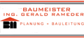 Logo Planung + Bauleitung Ing. Gerald Rameder Baumeister in 1030 Wien