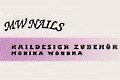 Logo MW Nails  Naildesign Zubeh�r  Inh. Monika Wondra