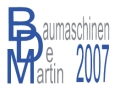 Logo Baumaschinenhandel De Martin Frank