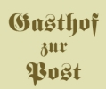 Logo Gasthof Zur Post