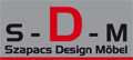 Logo S-D-M Szapacs Design M�bel in 8081 Heiligenkreuz am Waasen