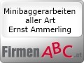 Logo: Minibaggerarbeiten aller Art  Ernst Ammerling