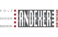 Logo Andexer - der Tischler  Holz - Design - Emotion