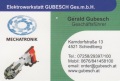Logo Elektrowerkstatt  GUBESCH Ges.m.b.H.