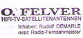 O. Felver Hifi-TV-Satellitenantennen