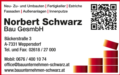 Logo Nobert Schwarz Bau GesmbH in 7331 Weppersdorf