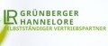 Logo: TEAM GRÜNBERGER ALOE VERA  kosmetisch-biologische Produkte  Direktvertrieb