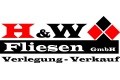 Logo H&W Fliesen GmbH  Verlegung - Verkauf
