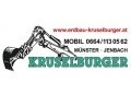Logo Erdbau Kruselburger  Erdbau - Transporte - Schneeräumung