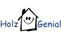 Logo Holz Genial   Inh.: Sandra Erika Klammer    Meisterbetrieb  Holzbau - Bauaufsicht