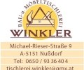 Logo Bau und Möbeltischlerei WINKLER HUBERT in 5151  Nußdorf am Haunsberg