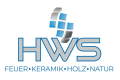 Logo: HWS GmbH  Feuer - Keramik - Holz - Natur  Karl Heinz Mühlbacher
