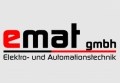 Logo: emat GmbH  Elektro- und Automationstechnik