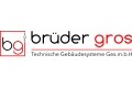 Logo brüder gros  Technische Gebäudesysteme Ges.m.b.H.