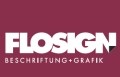 Logo: Flosign Beschriftung + Grafik