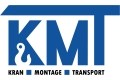 Logo: KMT  Kran Montage Transport